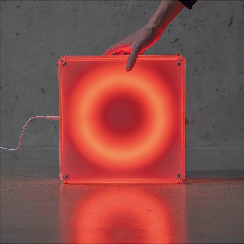Jelly Lamp, Red