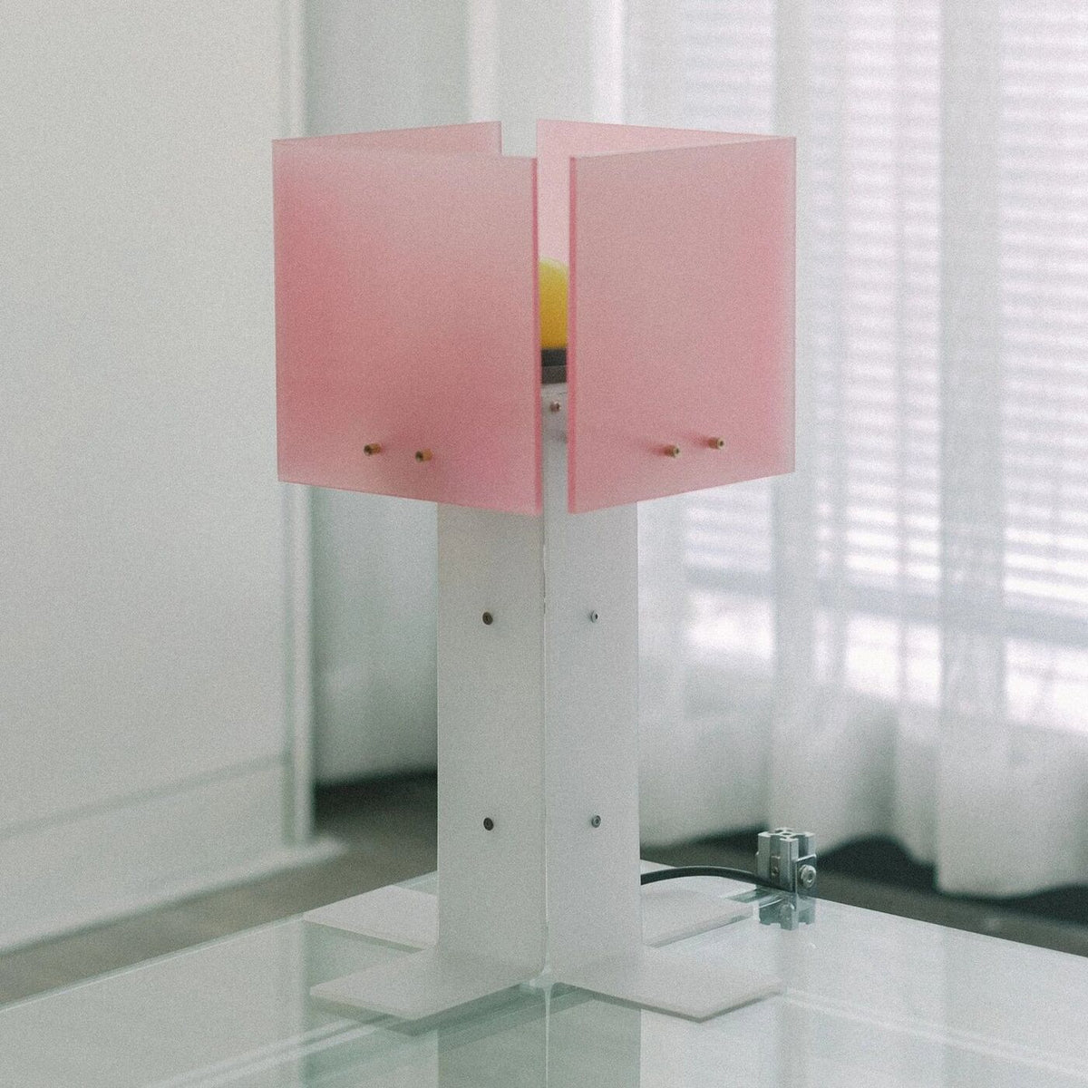 Blossom Table Lamp, Pink