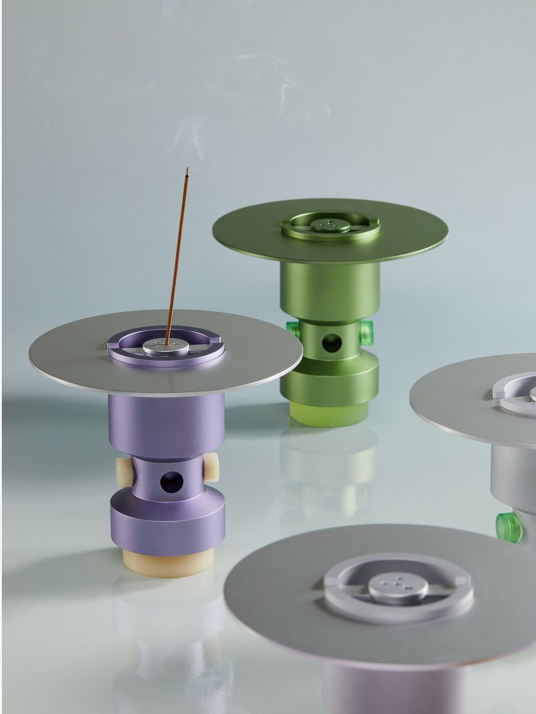 Incense Burner, Teal